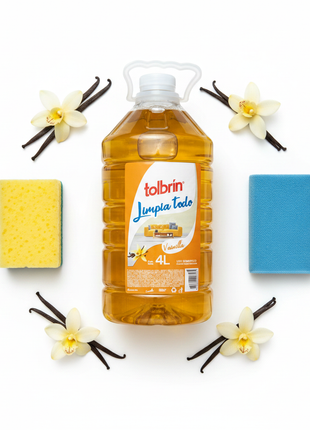Tolbrín Limpia Todo - Flat lay