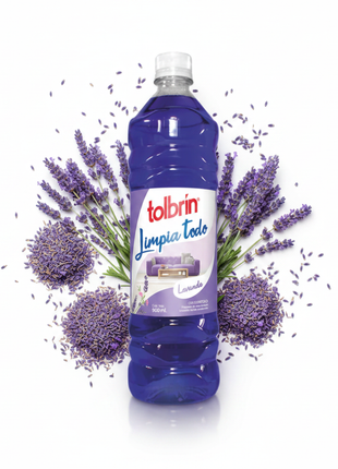 Tolbrín Limpia Todo Lavanda - estilo ingredientes