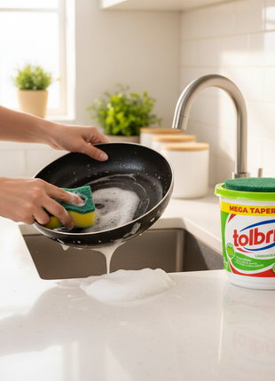 Tolbrín Mega Taper 1200g en situación de uso