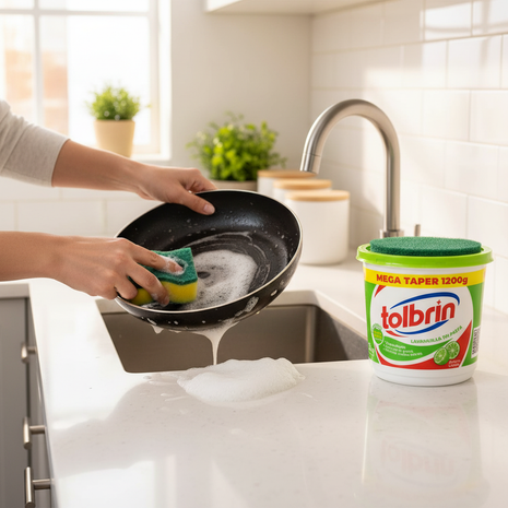 Tolbrín Mega Taper 1200g en situación de uso