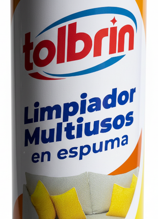 Tolbrin espuma macro etiqueta
