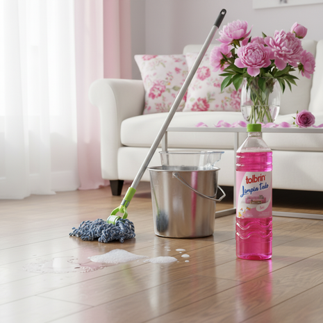 Tolbrin Floral 900ml en uso