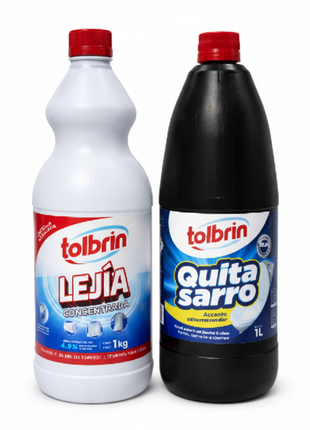 Tolbrin Lejía + Quita Sarro - 1:1
