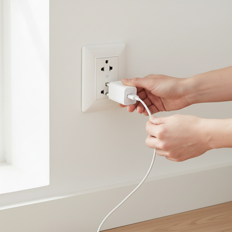 Tomacorriente doble universal en pared – conexión segura para cargadores y electrodomésticos en el hogar

