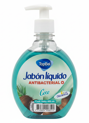 TopBel Jabón Coco frontal