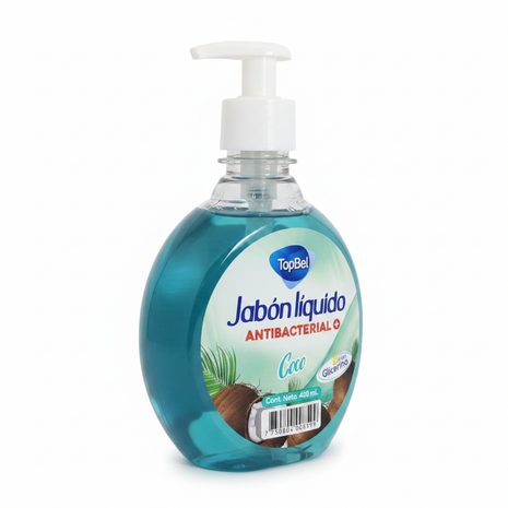 TopBel Jabón Coco lateral