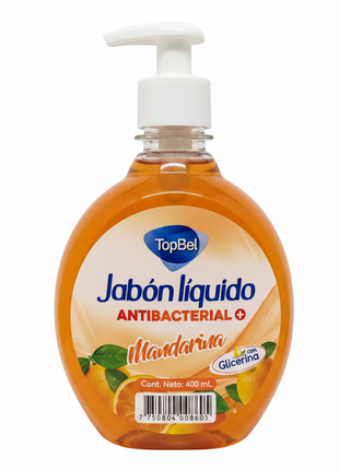 TopBel Jabón Mandarina frontal