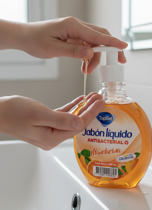 TopBel Jabón Mandarina lifestyle