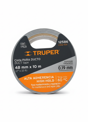 Truper Duct Tape fondo blanco