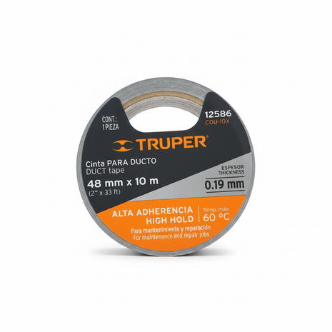 Truper Duct Tape fondo blanco