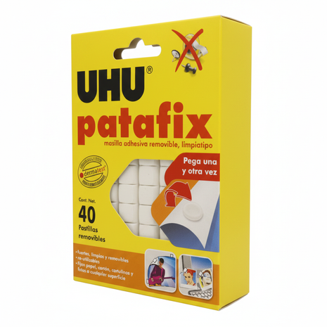UHU Patafix — ángulo lateral