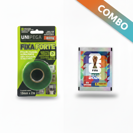 Unipega Fixa Forte Combo 1 sobre FIFA 2026