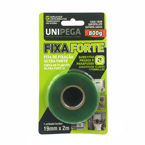 Unipega Fixa Forte - Fondo Blanco