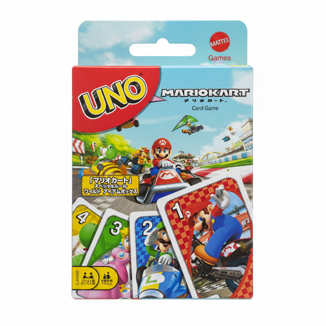 UNO Mario Kart Card Game Mattel edición especial cartas personajes Nintendo coleccionable