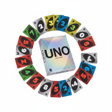juego entre amigos uno de mattel, familia, noche, cartas