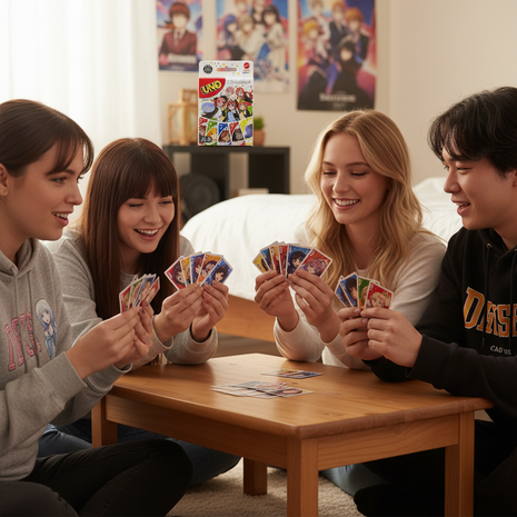 UNO Quintuplets juego cartas anime fans noche de juegos edición especial coleccionable