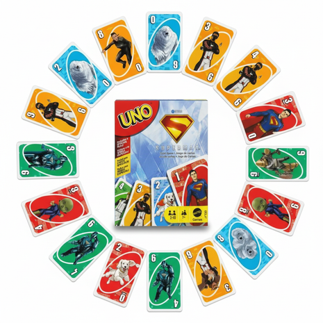 UNO Superman  Juega con amigos y familia ocshop