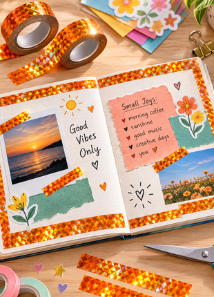Uso scrapbook naranja