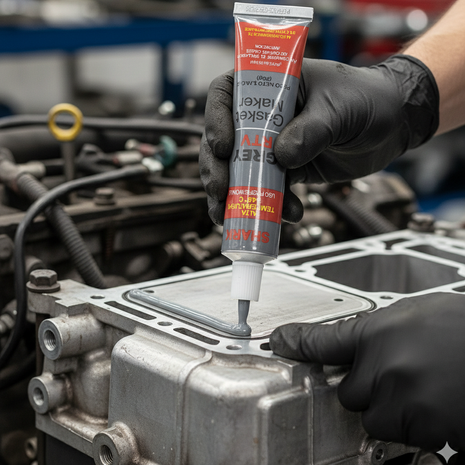 Uso Shark Grey RTV Gasket Maker