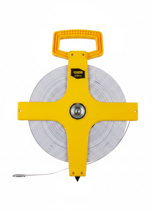 Uyustools huincha con mango 30M – cinta fibra de vidrio PVC – carrete abierto ABS – medición de largo alcance – Envíos express


