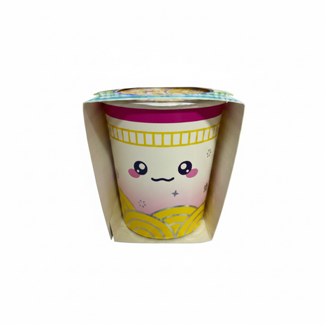 Vaso kawaii ramen fondo blanco