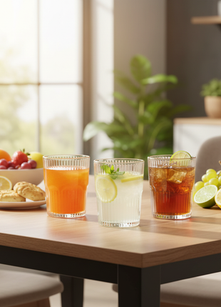 Vasos Milano 310ml HC en uso - lifestyle