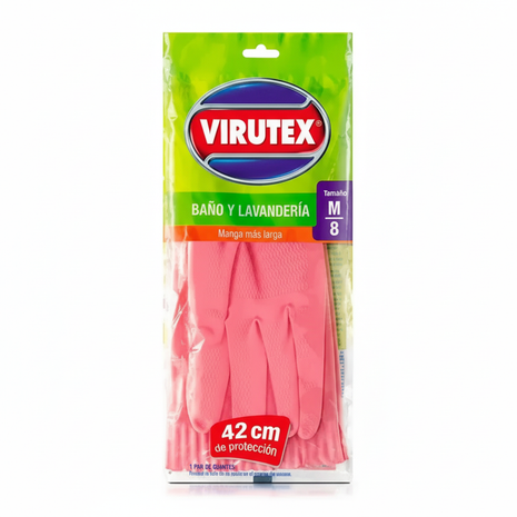 Virutex Guantes Baño y Lavandería Talla M