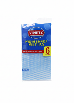 Virutex Paño Multiuso x6 - Profesional 1:1