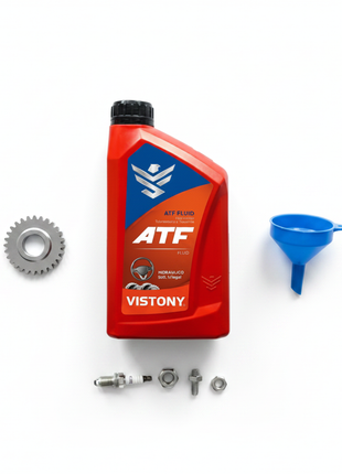 VISTONY ATF flat lay