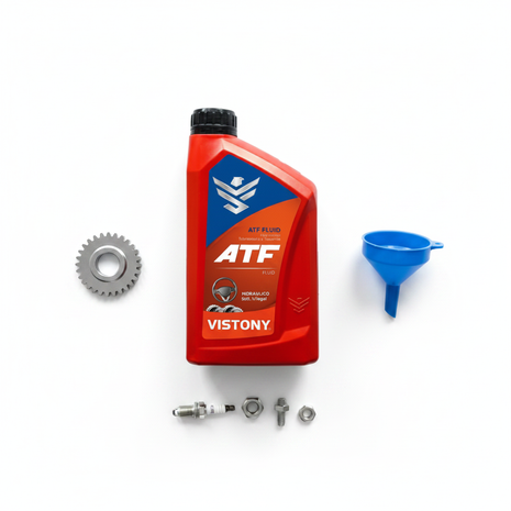 VISTONY ATF flat lay