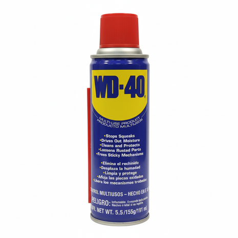 WD-40 fondo blanco