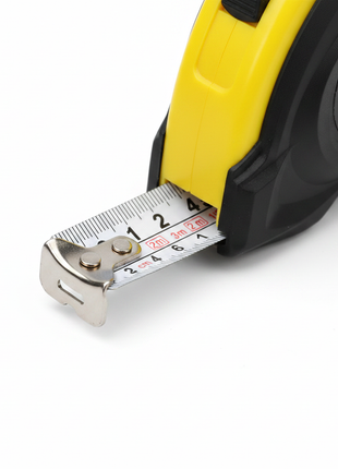 Gonti Two Lock 5M – detalle cinta de acero con graduación milimétrica – precisión de medición – wincha profesional resistente

