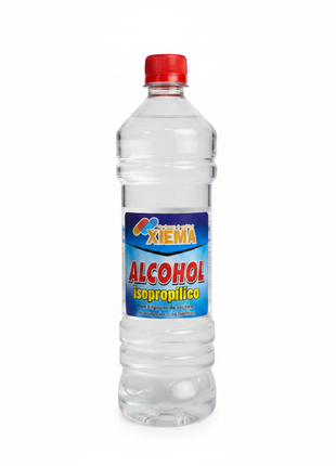 Xiema alcohol isopropílico 1L – gran formato – limpieza técnica de alta pureza – desengrasante profesional

