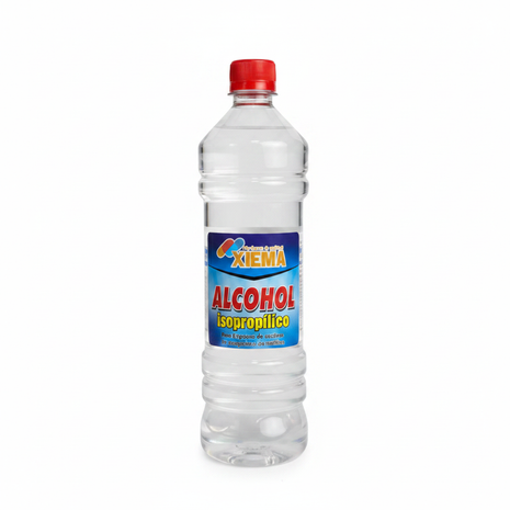 Xiema alcohol isopropílico 1L – gran formato – limpieza técnica de alta pureza – desengrasante profesional

