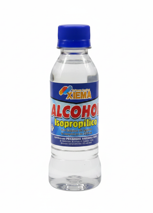 Xiema alcohol isopropílico 250ml – formato compacto – limpieza técnica de alta pureza – uso preciso

