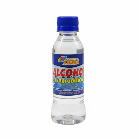 Xiema alcohol isopropílico 250ml – formato compacto – limpieza técnica de alta pureza – uso preciso

