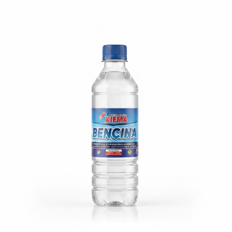 Xiema bencina blanca 500ml – solvente de alta pureza – limpieza industrial y doméstica – removedor de grasa

