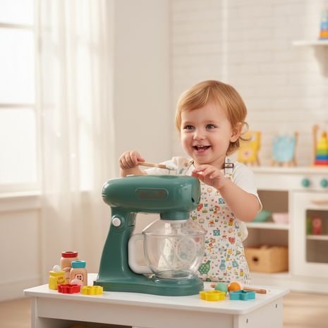 Toys batidora juguete juego imaginativo repostería infantil simulación real
