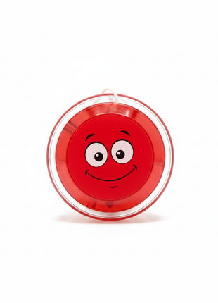 Yo-yo rojo fondo blanco