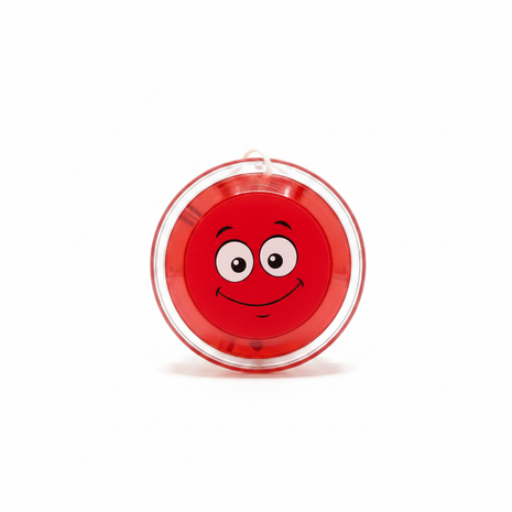 Yo-yo rojo fondo blanco